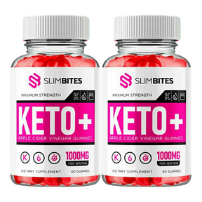 2-Pack SlimBites Keto ACV Gummies, Slim Bites Gummies Weight Loss - 120 Gummies