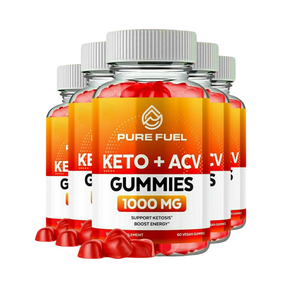 5-Pack Pure Fuel Keto ACV Gummies, Pure Fuel Keto Gummies - 300 Gummies