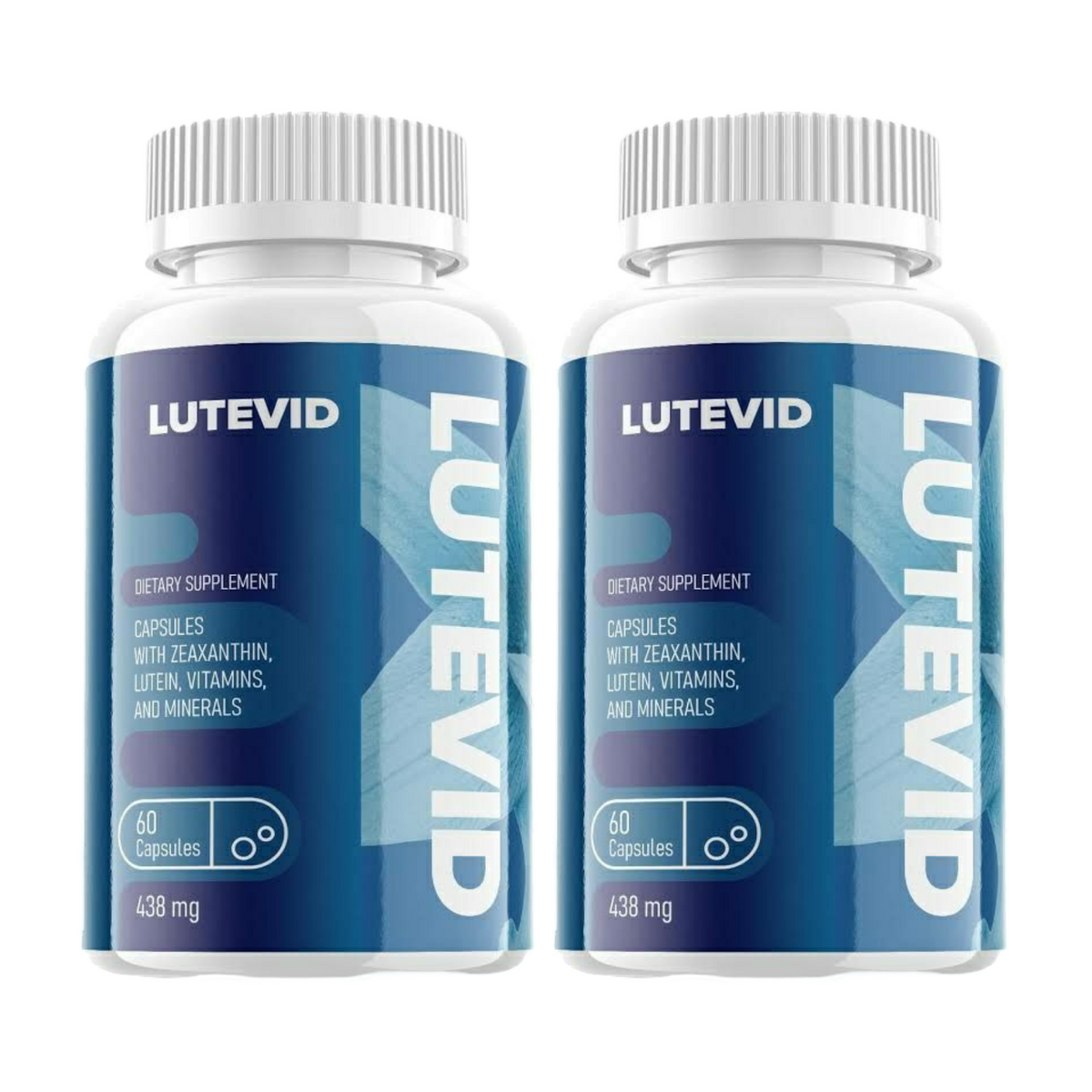 2-Pack Lutevid Vision Supplement Advanced Formula Healthy Vision- 120 Capsules