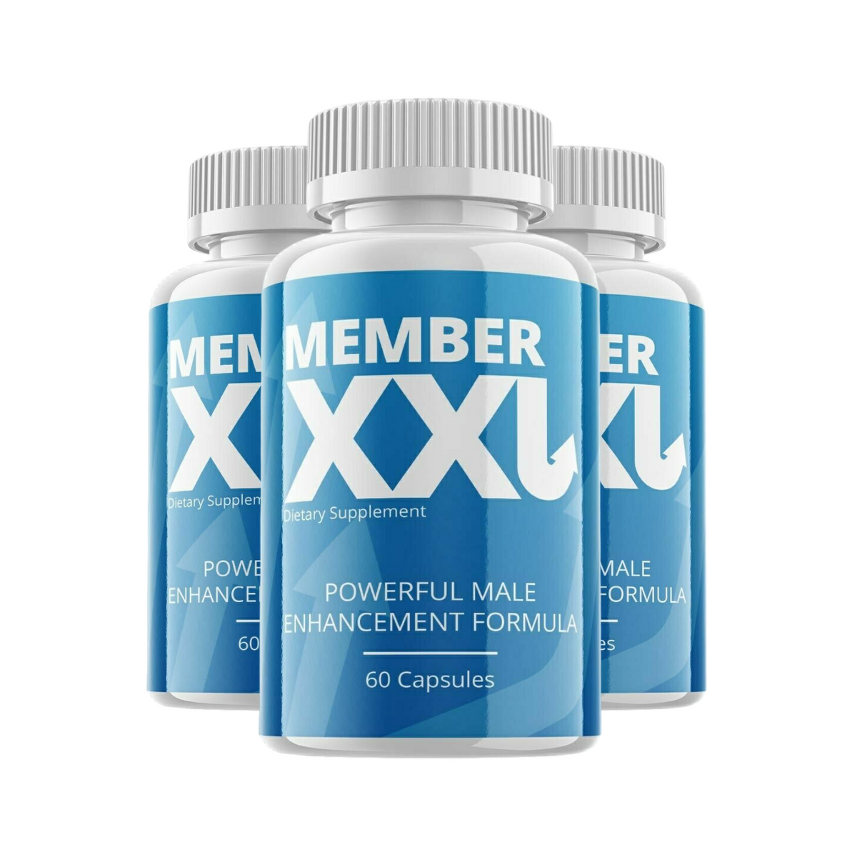 3-Pack Member XXL Powerful Male Pills, Member XXL Male Support - 180 Capsules