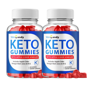 2-Pack Slim Candy Keto Gummies - SlimCandy Keto ACV Gummies - 120 Gummies