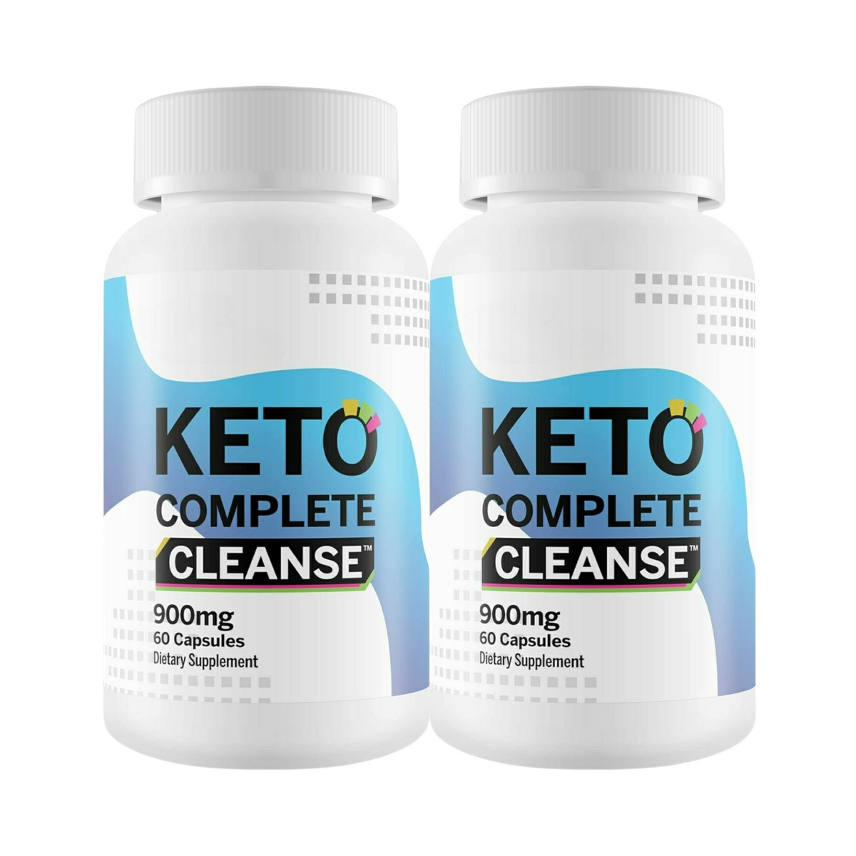 2-Pack Keto Complete Cleanse - Natural Formula For Weight Loss - 120 Capsules