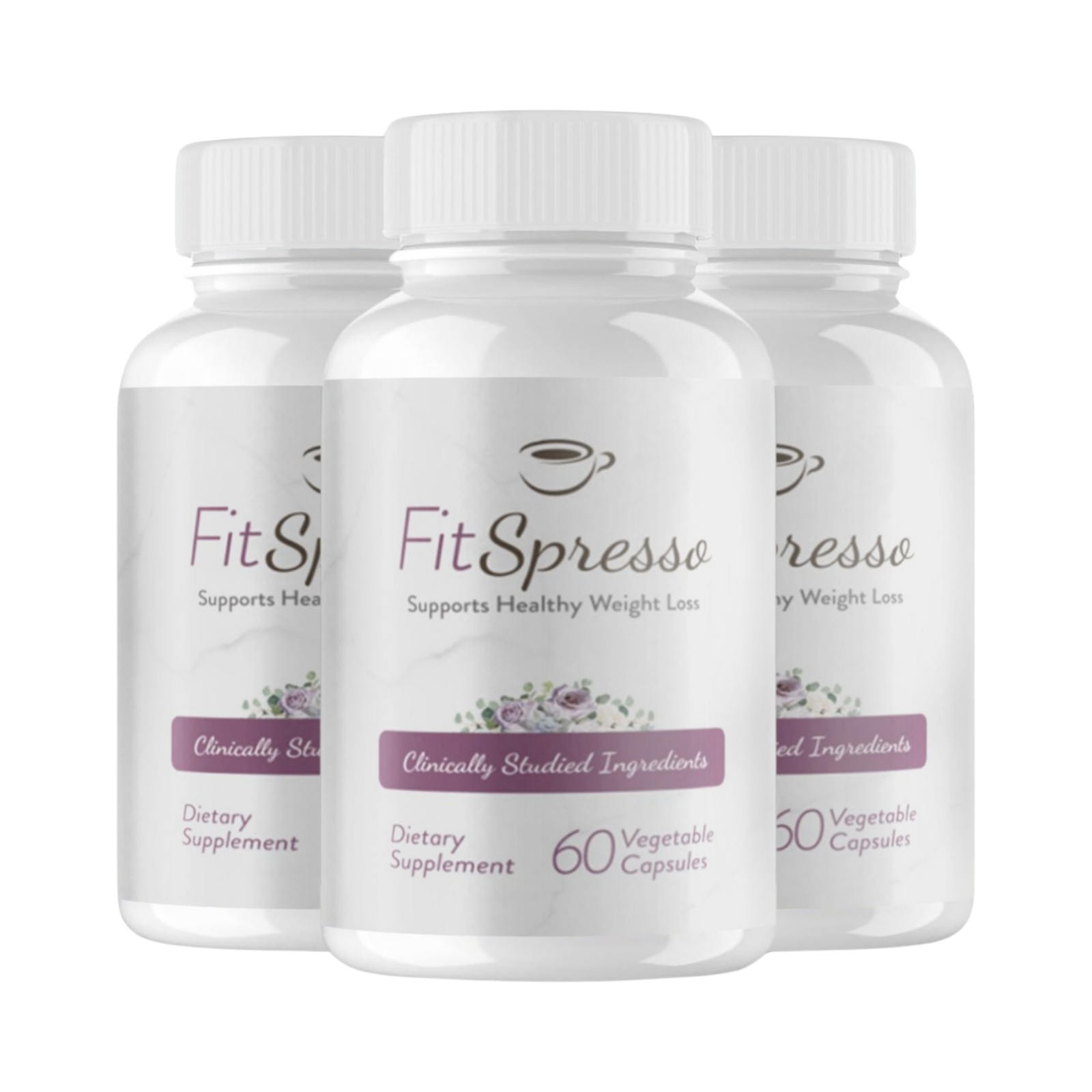 3-Pack FitSpresso Health Support Supplement -New Fit Spresso (180 Capsules)