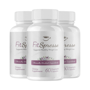 3-Pack FitSpresso Health Support Supplement -New Fit Spresso (180 Capsules)