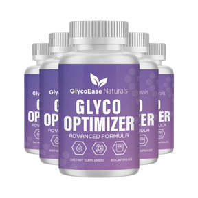 5-Pack GlycoEase Naturals Glyco Optimizer Pills Advanced Formula - 300 Capsules