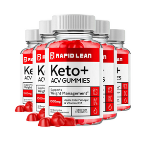 5-Pack Rapid Lean Keto ACV Gummies, Rapid Lean Gummies Weight Loss - 30 Gummies