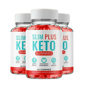 3-Pack Slim Plus Keto Gummies, SlimPlus Keto ACV Gummies - 180 Gummies