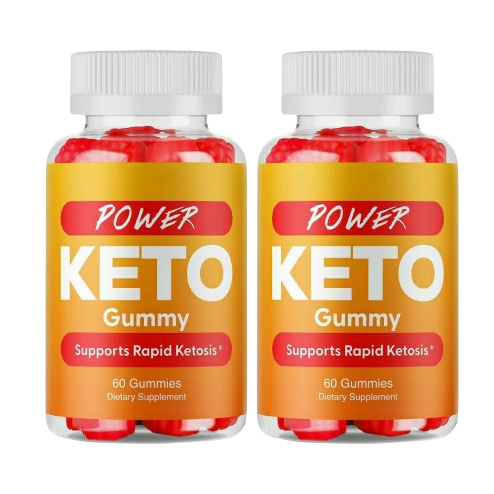 2-Pack Power Keto Gummies - Power Keto ACV Gummies - 120 Gummies