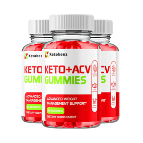 3-Pack Ketobeez ACV Gummies, Ketobeez Keto Gummies For Weight Loss - 180 Gummies