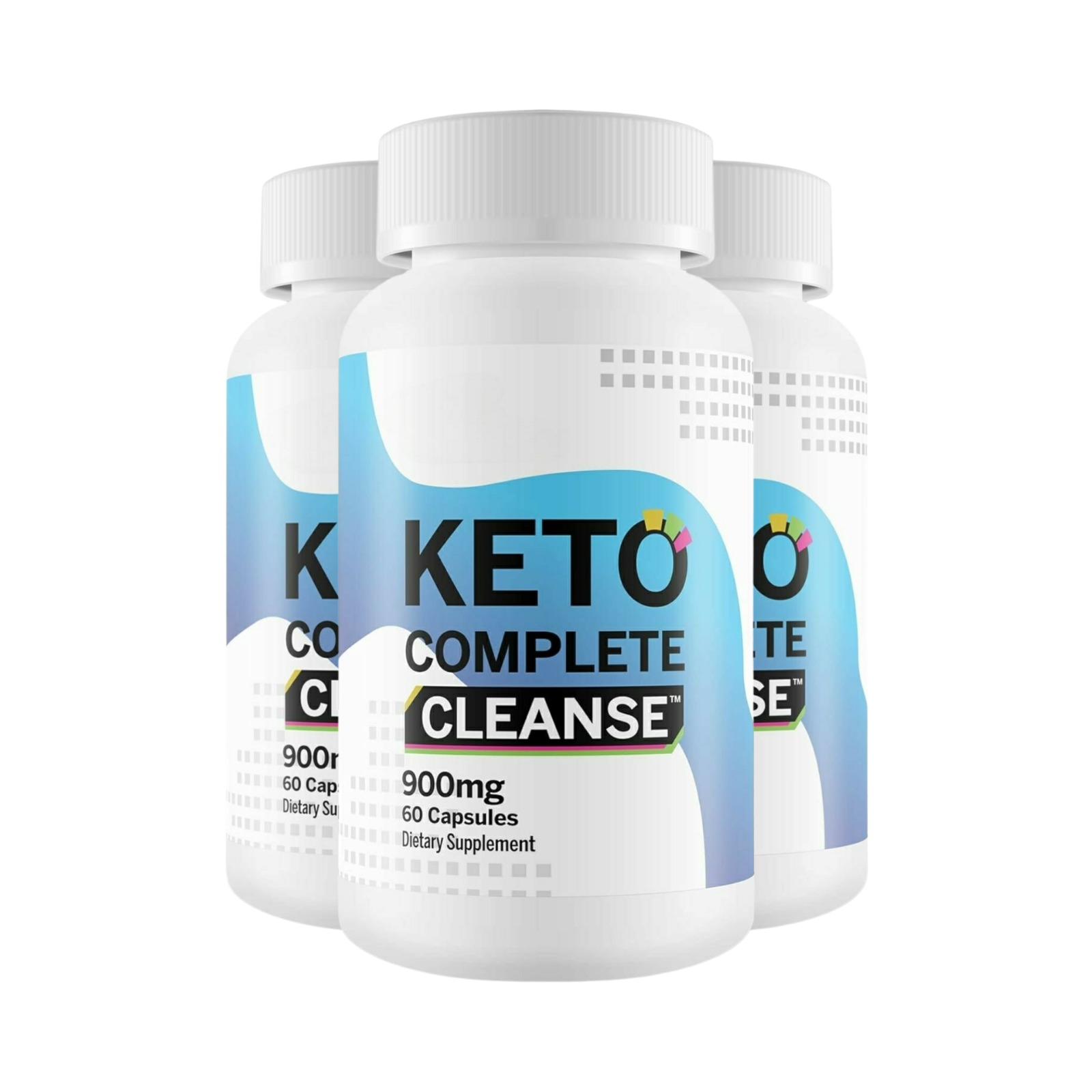 3-Pack Keto Complete Cleanse - Natural Formula For Weight Loss - 180 Capsules