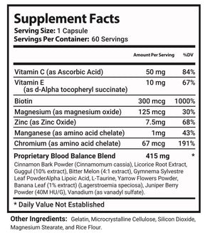 5-Pack GlycoEase Naturals Glyco Optimizer Pills Advanced Formula - 300 Capsules