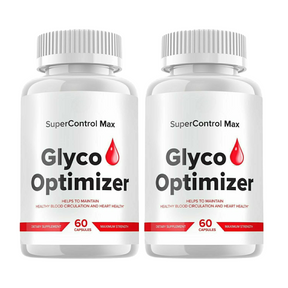 2-Pack SuperControl Max Glyco Optimizer Pills, Super Control Max Pills- 120 Caps