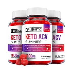 3-Pack G6 Keto Gummies - G6 Keto ACV Gummies - 180 Gummies