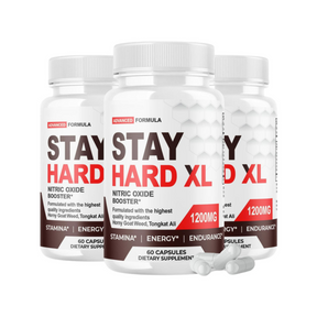 3-Pack StayHard XL Maximum Strength Stay Hard Supplement 180 Capsules