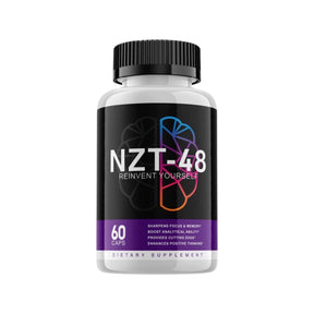 NZT-48 Brain Booster, Focus, Memory, Function, Clarity- 60 Capsules