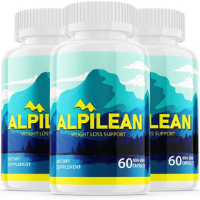 (3 Pack) Alpilean Pills, Weight Loss, Fat Burner, Appetite Loss (180 Capsules)