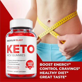 5-Pack Premium Blast Keto ACV Gummies -Vegan, Weight Loss Supplement-300 Gummies