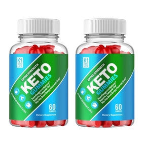 (2 Pack) K1 Keto Life ACV Gummies, Apple Cider Vinegar Weight Loss (120 Gummies)