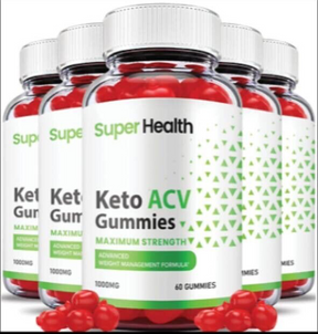 5-Pack Super Health Keto Gummies - Super Health Keto ACV Gummies -300 Gummies