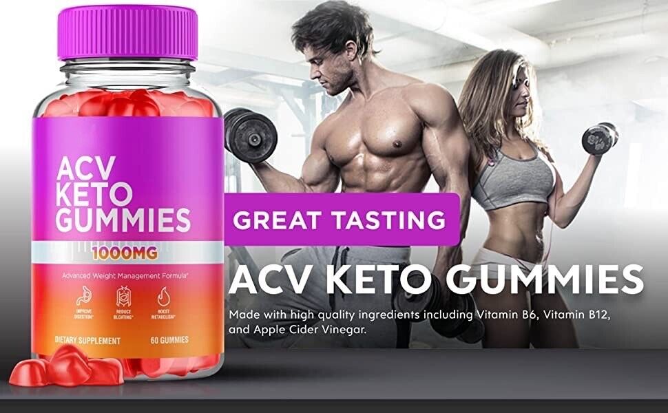 5-Pack ACV Keto Gummies,ACV+Keto, Apple Cider Vinegar Gummies (300 Gummies)