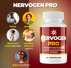 Nervogen Pro Pills Formulated Nerve Pain Relief Supplement, 60 Capsules