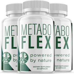 3-Pack Metaboflex Keto Pills, Fat Burner, Weight Loss Supplement (180 Capsules)