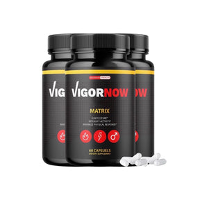 3-Pack Vigornow Male Performance Matrix Supplement 180 Capsules