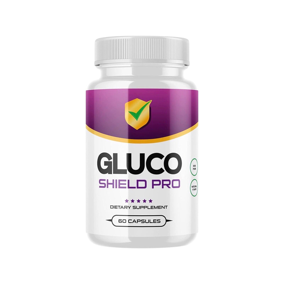 2-Pack Gluco Shield Pro Supplement Supports Blood Sugar, Glucose, Metabolism-120