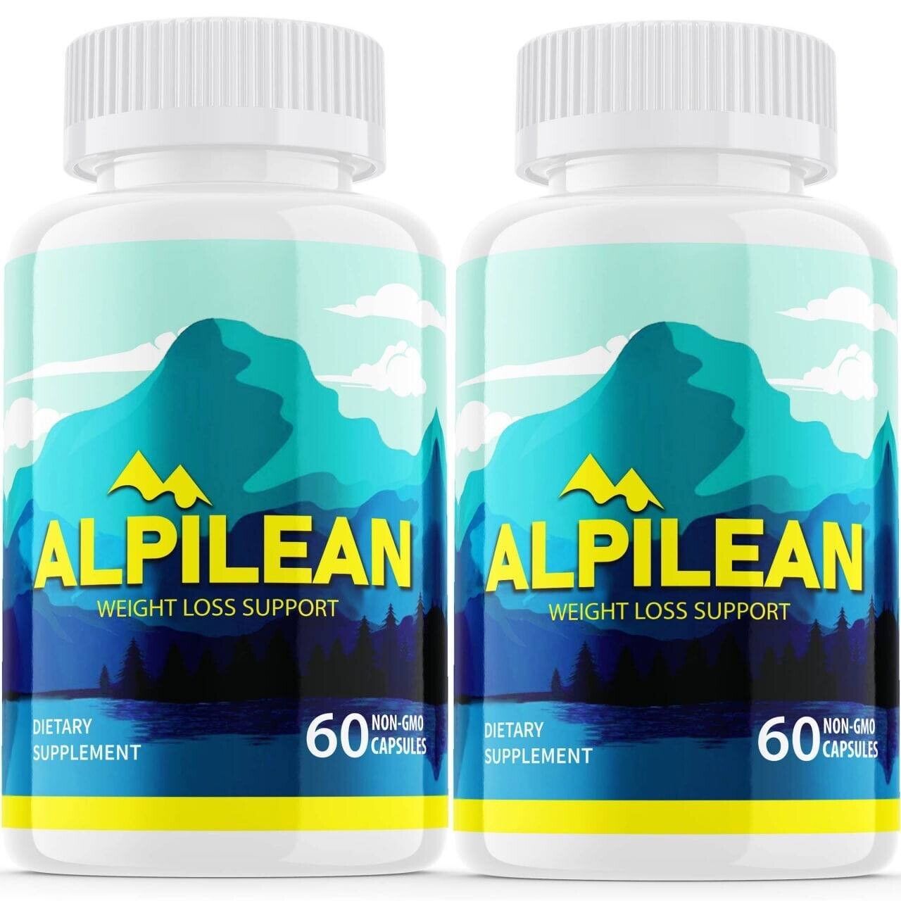 (2 Pack) Alpilean Pills, Weight Loss, Fat Burner, Appetite Loss (120 Capsules)