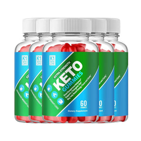 (5 Pack) K1 Keto Life ACV Gummies, Apple Cider Vinegar Weight Loss (300 Gummies)