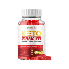 1 Pack-Sure Slim Keto ACV Gummies, Vegan, Weight Loss Supplement - 60 Gummies