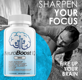 5-Pack NeuroBoost IQ Nootropic Supplement Brain, Mind, Focus-300 Capsules