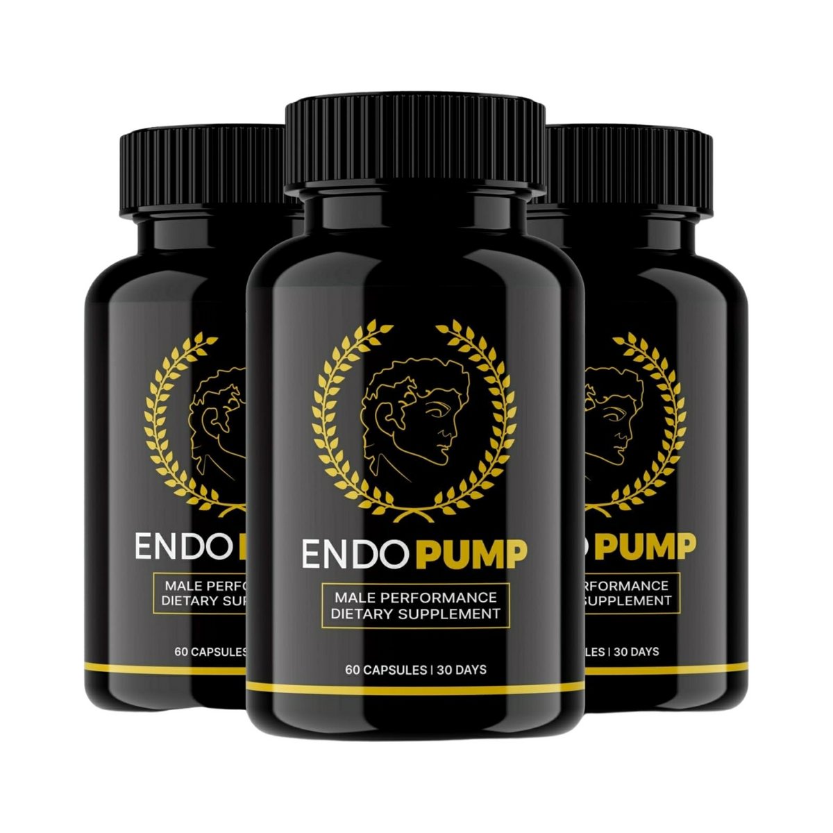 3-Pack Endopump Capsules, Endo Pump Male All Natural Dietary Supplement 180 Caps