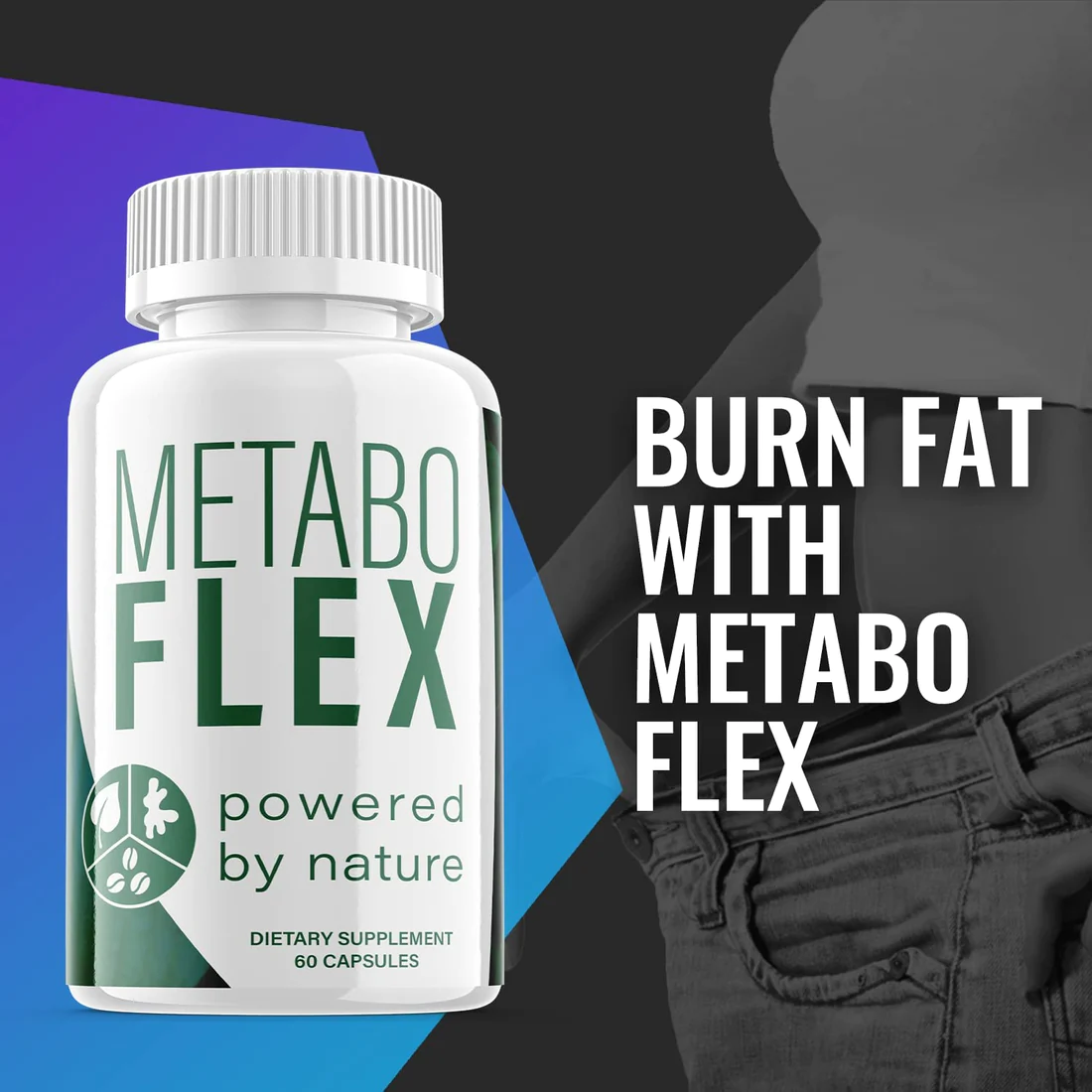 3-Pack Metaboflex Keto Pills, Fat Burner, Weight Loss Supplement (180 Capsules)