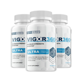 3-Pack Vigor360 Maximum Strength Vigor 360 Supplement 180 Capsules