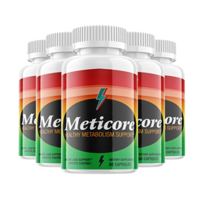 5-Pack Meticore- Weight Loss Supplement for Weight Management-300 Capsules