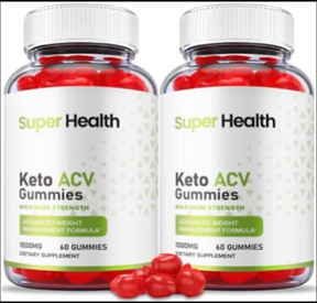 2-Pack Super Health Keto Gummies - Super Health Keto ACV Gummies -120 Gummies