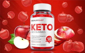 5-Pack Premium Blast Keto ACV Gummies -Vegan, Weight Loss Supplement-300 Gummies