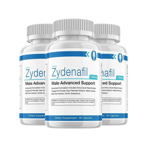 3-Pack Zydenafil Pills Supplement Advanced Formula Zydenafil- 180 Capsules