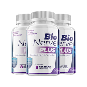 3-Pack BioNerve Plus, Premium Nerve Formula, Bio Nerve Plus (180 Capsules)