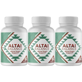 (3 Pack) Altai Balance Herbal Supplement Supports Blood Sugar • (180 Capsules)