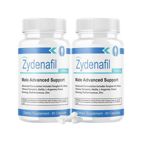 2-Pack Zydenafil Pills Supplement Advanced Formula Zydenafil- 120 Capsules