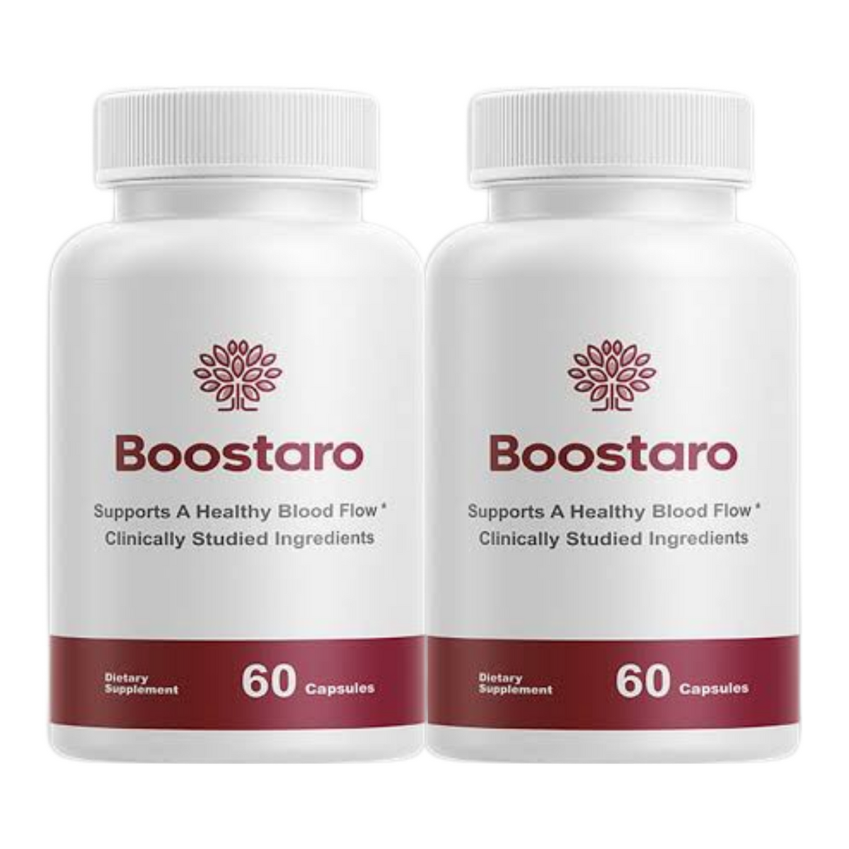 2-Pack Boostaro: Male Virility Supplement (120 Capsules)