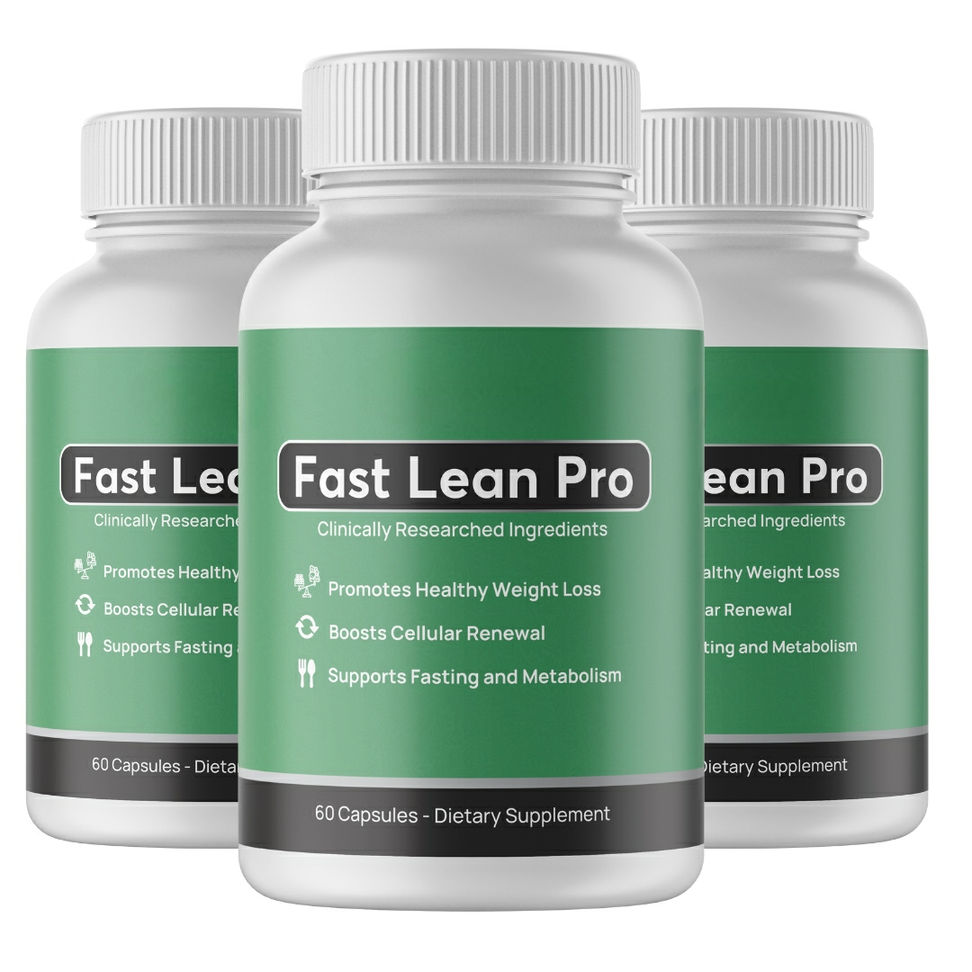 3-Pack Fast Lean Pro Capsules - Fast Lean Pro Dietary Supplement - 180 Capsules