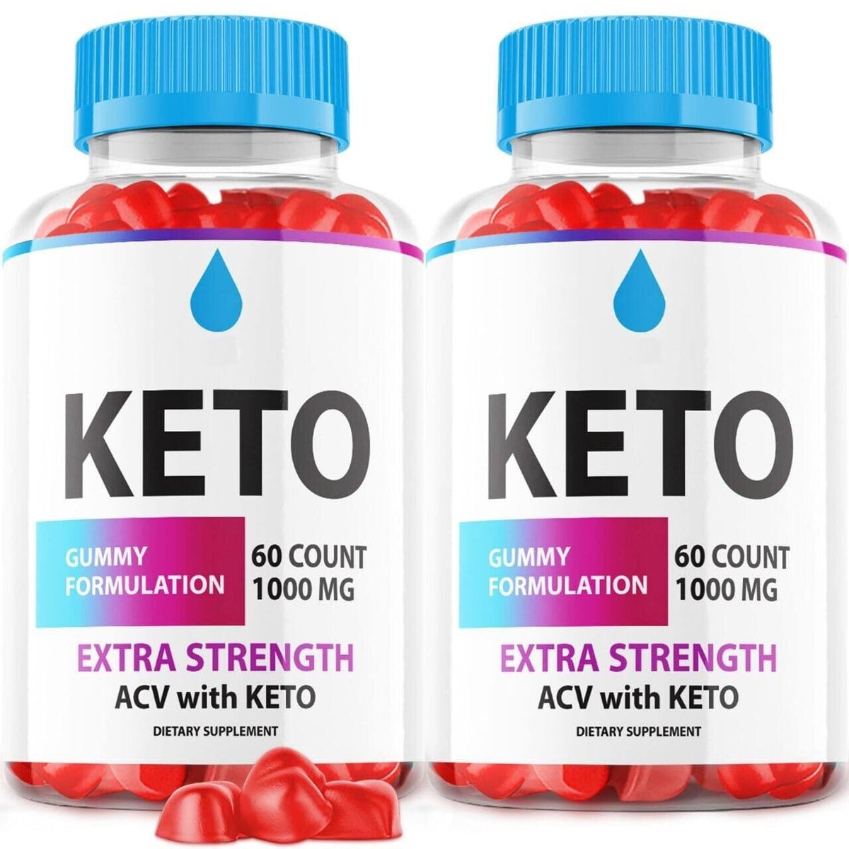 (2 Pack) Pure Kana Keto Gummies, PureKana ACV Gummies (120 Gummies)