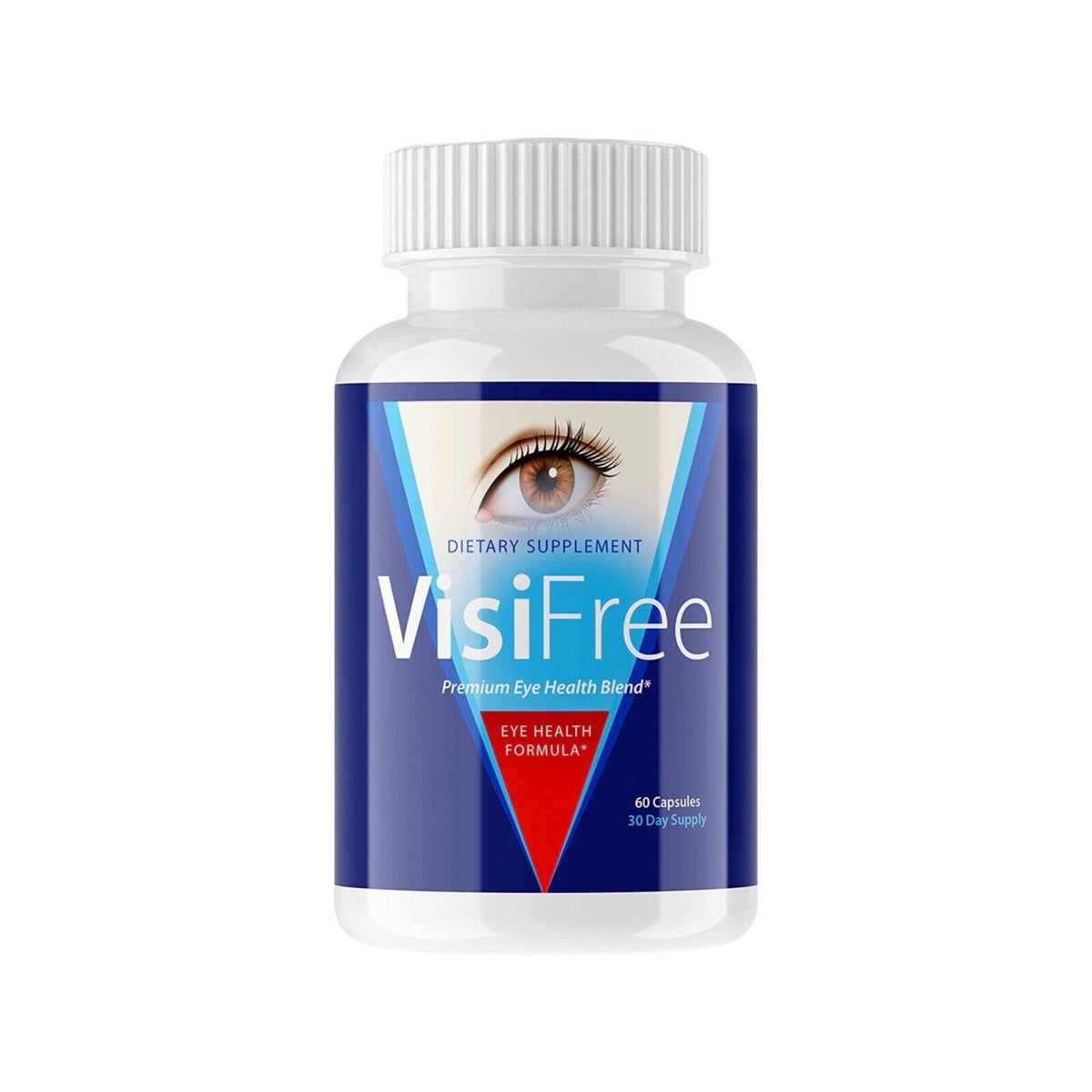 VisiFree Premium Eye Health Supplement, Supports Healthy Vision (60 Caps)