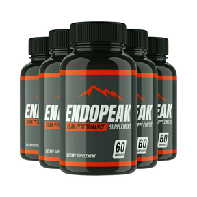 5-Pack Endopeak Male Pills - Endo peak Male Vitality Support Supplement 300 Caps