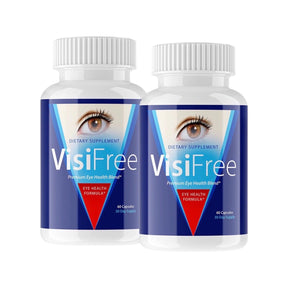 2-Pack VisiFree Premium Eye Health Supplement, Supports Healthy Vision(120 Caps)