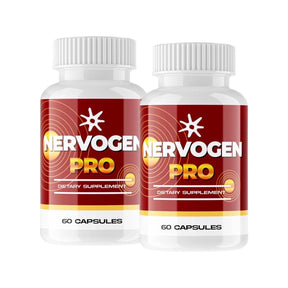 2-Pack Nervogen Pro Pills Formulated Nerve Pain Relief Supplement, 120 Capsules